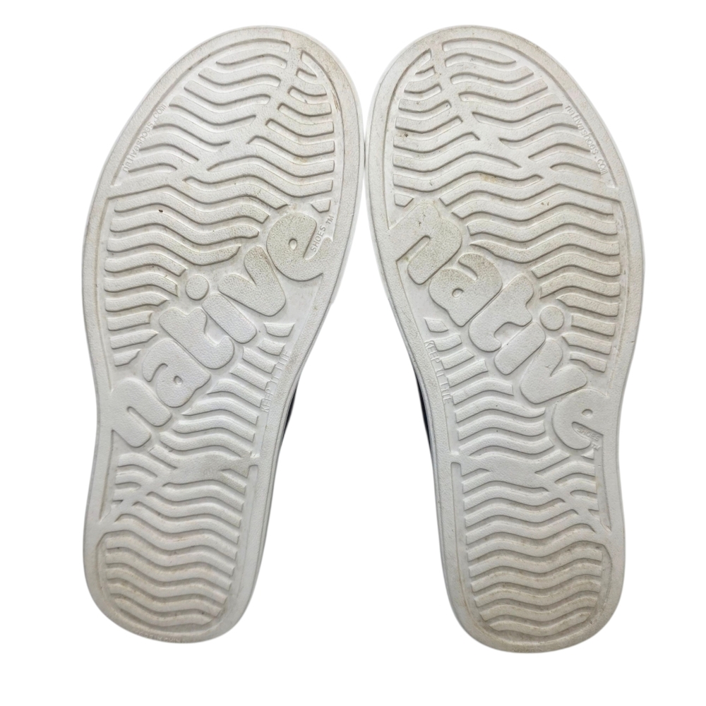 Native Navy Perforated Slip-On Shoes Unisex Mens Sz 7 Women's Size 9 Lightweight - Picture 8 of 12